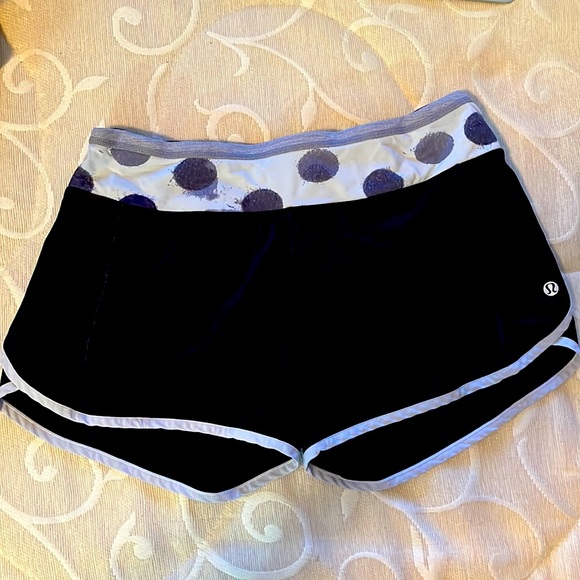 Gray Polka Dot Waist Size 